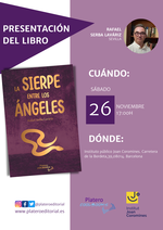 Presentación La sierpe entre los Ángeles de Rafael Serba Laváriz en Barcelona / Platero CoolBooks