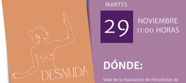 Presentación a medios de la obra Desnuda de Sofía Villa en Zaragoza / Platero CoolBooks