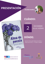 Yolanda Muñoz y Alma de Poesía en Torrijos / Platero CoolBooks