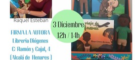 Raquel Esteban firma "Mi Abuelo Tomás es lo más" en Alcalá de Henares / Platero CoolBooks