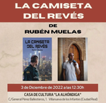 Rubén Muelas presenta este sábado "La camiseta del revés" en Villanueva de los Infantes / Platero CoolBooks