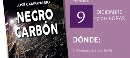 Próxima firma de Negro Carbón en Casa del Libro de Sevilla / Platero CoolBooks