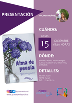 Presentación Alma de poesía de Yolanda Muñoz en Madrid / Platero CoolBooks
