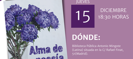 Presentación Alma de poesía  de Yolanda Muñoz en Madrid / Platero CoolBooks