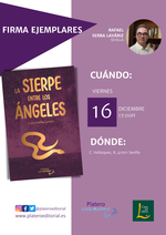 Rafael Serba firmará ejemplares de La Sierpe entre lo Ángeles en Casa del Libro de Sevilla / Platero CoolBooks