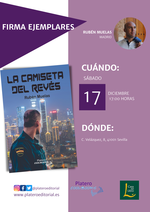 Rubén Muelas firma ejemplares de La camiseta del revés en la Casa del libro de Sevilla / Platero Coolbooks