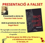 Presentación Bajo el signo del lobo de Ángel Martí en Falset (Tarragona) / Platero CoolBooks
