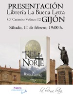 Presentación de Un rey en el norte de Borja Castro en Gijón / Platero CoolBooks