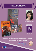 Firma de ejemplares de Beatriz Berrocal en Benavente / Platero CoolBooks