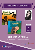 Firma de ejemplares de Raquel Esteban en Collado Villalba / Platero Coolbooks