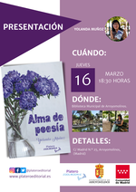 Presentación de Alma de poesía de Yolanda Muñoz en Arroyomolinos / Platero CoolBooks