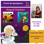 Firma de ejemplares de Raquel Esteban en la Casa del Libro de Madrid / Platero CoolBooks