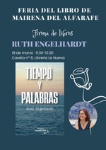 Firma de ejemplares de Tiempo y palabras de Ruth Engelhardt en la Feria del Libro de Mairena del Aljarafe / Platero CoolBooks