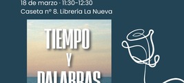 Firma de ejemplares de Tiempo y palabras de Ruth Engelhardt en la Feria del Libro de Mairena del Aljarafe / Platero CoolBooks