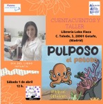 Cuentacuentos y taller de Pulposo el patoso en Getafe / Platero CoolBooks