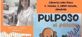 Cuentacuentos y taller de Pulposo el patoso en Getafe / Platero CoolBooks