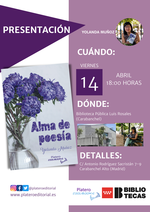 Presentación de Alma de poesía en Carabanchel / Platero CoolBooks