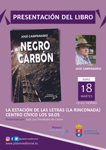Presentación de Negro carbón en La Rinconada / Platero CoolBooks