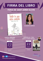 Firmas de ejemplares en la Feria de Sant Jordi de Elche / Platero CoolBooks
