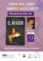 Presentación de El aviador en la Feria del Libro del Barrio Moscardó / Platero CoolBooks