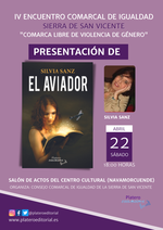 Presentación de El aviador en Navamorcuende / Platero CoolBooks