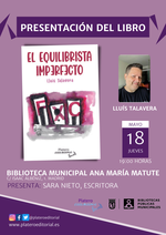 Presentación de El equilibrista imperfecto en Madrid / Platero CoolBooks
