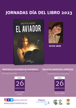 Presentación de El aviador en las Jornadas del Día del Libro de Carrizosa / Platero CoolBooks