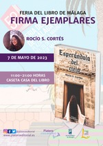 Firma de ejemplares de Esperándola del cielo en la Feria del Libro de Málaga / Platero CoolBooks