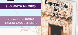 Firma de ejemplares de Esperándola del cielo en la Feria del Libro de Málaga / Platero CoolBooks
