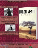 Adrián Florentino Sinesio presenta "Huir del viento" en el Instituto Cultural de México en España / PlateroCoolBooks