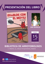 Presentación de ¡Diablos con el móvil! en Arroyomolinos / Platero CoolBooks