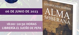 Firma de ejemplares de Alma soberana en la Feria del Libro de Valladolid / Platero CoolBooks