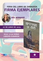 Firma de ejemplares de Historia de Ava en la Feria del Libro de Zaragoza / Platero CoolBooks