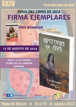 Firma de Cris Bernadó en la Feria del Libro de Jaca / Platero CoolBooks