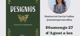 Montserrat García presenta "Designios" en Malgrat de Mar (Barcelona) / Platero CoolBooks