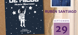 Rubén Santiago presenta su novela El pobre nauta tiembla de miedo en Santiago de la Ribera / Platero Coolbooks