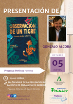 Presentación de Observación de un tigre en Almería / Platero Coolbooks