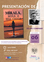 Presentación de Mírala, mira a esa chica en Palma / Platero Coolbooks