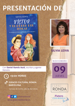 Presentación de Víctor y el poder del ikigai en Barcelona / Platero CoolBooks
