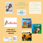 Raquel Esteban firma sus libros en Librería La Rocha de Madrid  / Platero CoolBooks