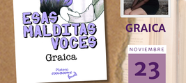 Presentación de Esas malditas voces en Carmona / Platero CoolBooks