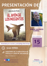 Presentación de El avión de los inocentes en Valladolid / Platero CoolBooks