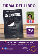 Firma de ejemplares de La cicatriz en Alicante / Platero CoolBooks