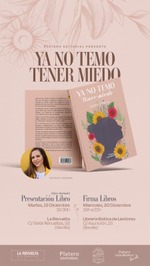 Presentación y firma de ejemplares Ya no temo tener miedo en Sevilla / Platero CoolBooks