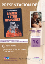 Presentación de A Marte y otras obsesiones en Málaga / Platero CoolBooks