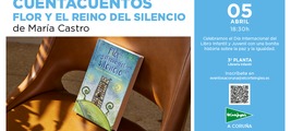 Cuentacuentos de Flor y el reino del silencio en A Coruña / Platero CoolBooks
