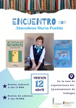 Encuentro con Almudena María Puebla en Noblejas / Platero CoolBooks