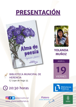 Presentación de Alma de poesía en Herencia / Platero CoolBooks