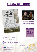 Firma de ejemplares de La niña de la Manoli en Sevilla / Platero CoolBooks