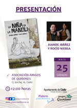 Presentación de La niña de la Manoli en Cádiz / Platero CoolBooks